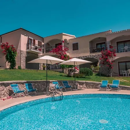 Aparthotel Isa-residence With Swimming-pool In Badesi, With Air Conditioning And Private Outdoor Space